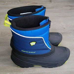Boys Arctic Shield  Blue/Black/Green Winter Snow B